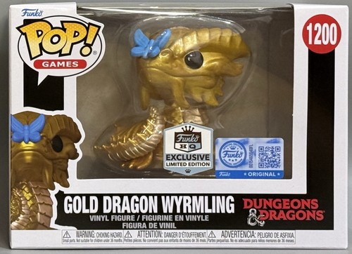Funko pop gold dragon - d&d,