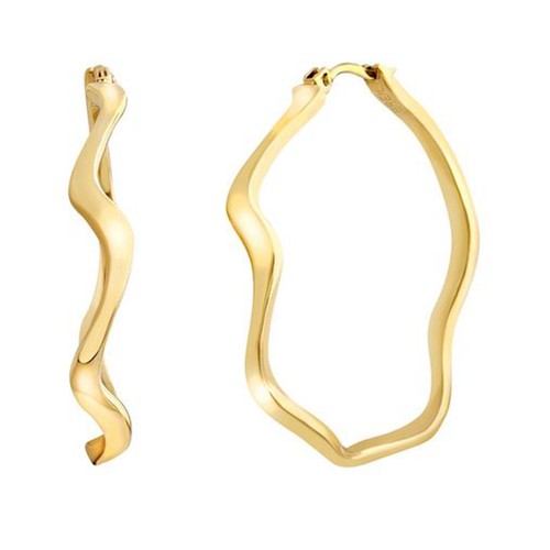 Orecchini donna acciaio gold - donna,