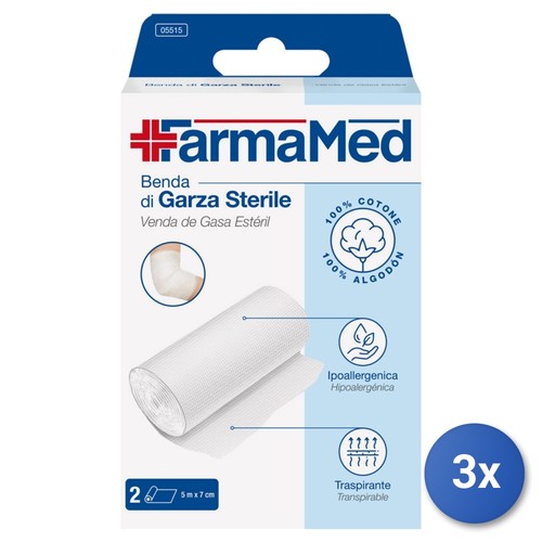 Farmamed garza rotolo 5 - 3x,
