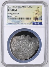 1734 OLANDA 1 DUC Naufragio