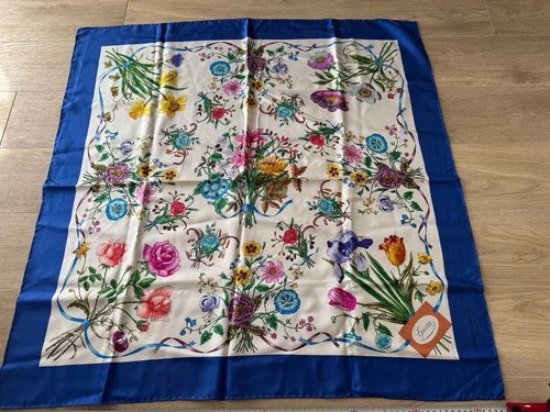 Sciarpa gucci seta floreale - sciarpa,
