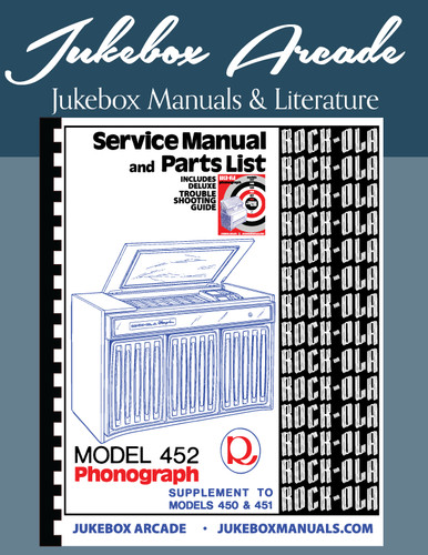 Nuovo rock ola - 452, manuale