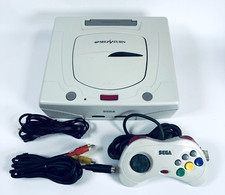 Console Sega Saturn bianca HST-3220 versione giapponese
