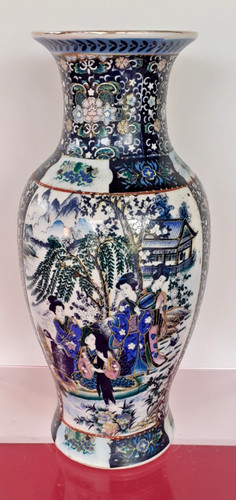 Vintage chinese satsuma - vintage, style