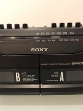 Vintage Radio Cassette-Corder  SONY model CFS - W 305 ghettoblaster boombox