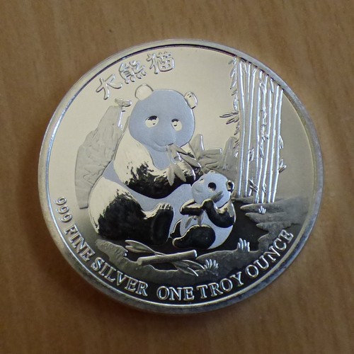 Niue panda 2017 silver - 2$,
