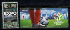 Messico 2005-2006 Michel 3189, 3259 MNH 100% EXPO, Coppa del Mondo