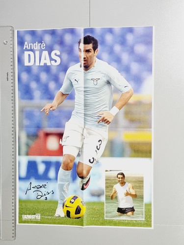 Poster andre dias - dias, autografo