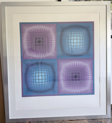 Litografia victor vasarely - di,