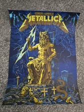 Metallica athens locandina - metallica,