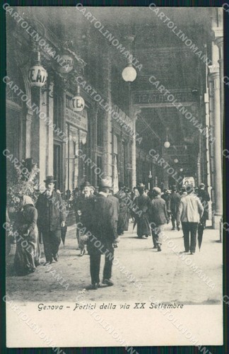 Genova città via settembre - città, xx