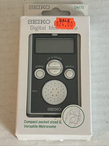 Seiko digital metronome - seiko,