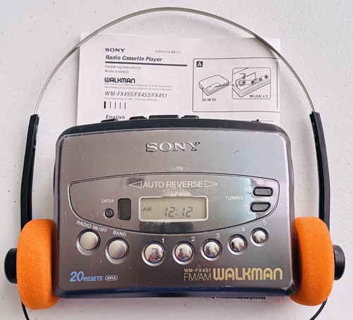 Sony walkman fx451 lettore - walkman, wm-fx451