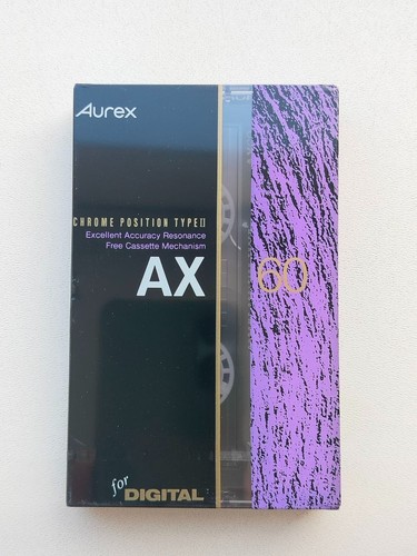 Cassetta nastro aurex 60 - aurex,