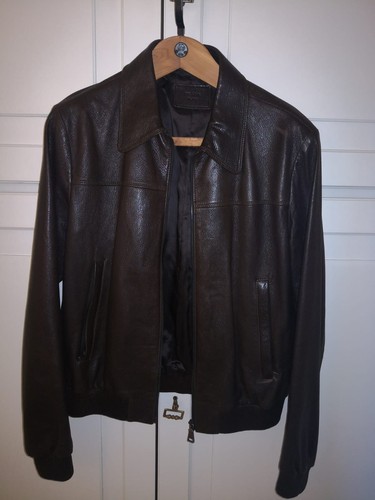 Prada milan leather jacket - leather,