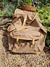 Zaino vintage SAC LAFUMA France alpinismo con telaio / anni '50