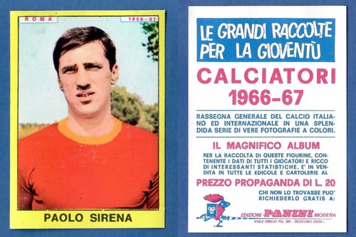 Figurina calciatori panini - calciatori,