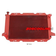 Red Radiator Fit Ford Bronco