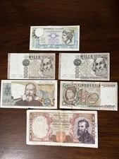 Lotto Banconote Lire Rare -