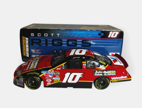 Scott riggs 10 auto - riggs, #10