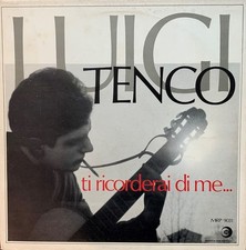 LUIGI TENCO TI RICORDERAI DI ME... LP 12" 33 RPM 1970 RICORDI MRP 9031 ITALY