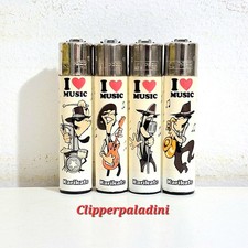 Accendini Clipper, Lighters, Mecheros, Feuerzeuge, Briquets, Karikato 