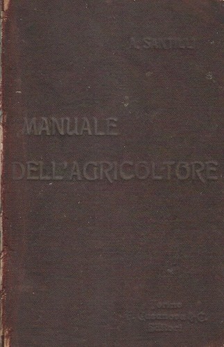 Manuale dell agricoltore - manuale, ad