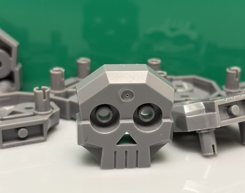 Lego teschio con due - teschio, spille