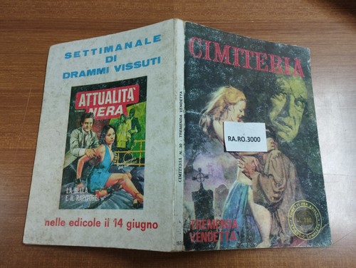 Cimiteria fumetto n 30 - "cimiteria", n.