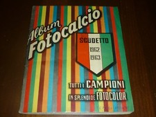 ALBUM CALCIATORI FOTOCALCIO FOTOCOLOR 1962-63 Ed. FILATELICHE - OTTIMO + !!