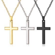 Collana croce ciondolo argento - croce,