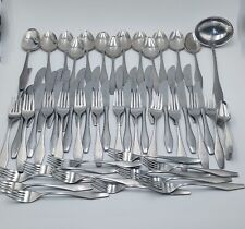 Set posate Prandelli inox-argent Forchette/coltelli/cucchiai/cucchiaini/mestolo