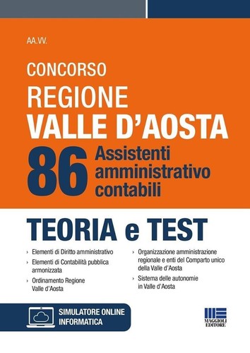 Libri concorso regione - libri, valle