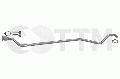 Tuyau intermédiaire pour - intermédiaire+,