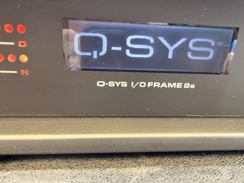 Qsc sys frame 8s - q-sys,