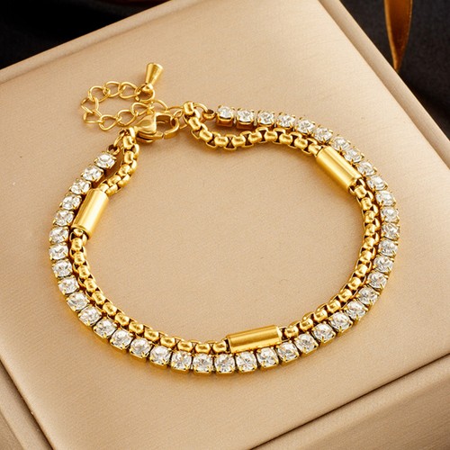 Bracciale acciaio inox - in,
