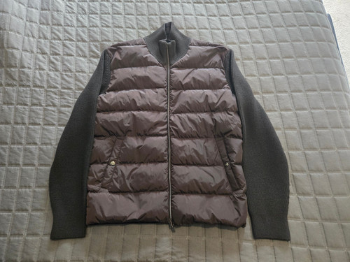 Piumino trapuntato maglia - piumino,