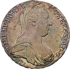 Austria Vienna tallero Maria Teresa 1780 XX secolo FDC gr.28,08 diam. mm. 40,82