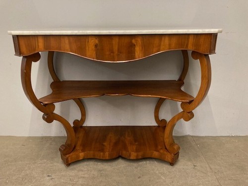 Antica console noce marmo - antica,