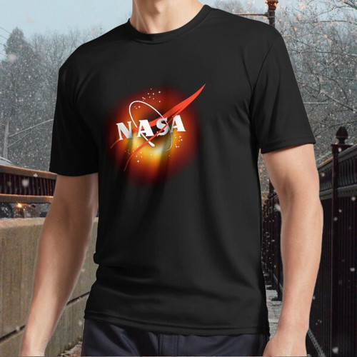 Nuova maglietta nasa black - maglietta,