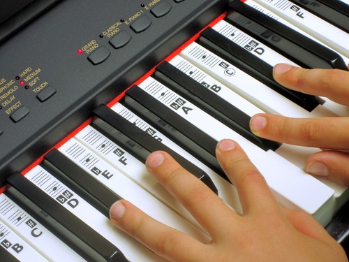 Keynotes adesivi pianoforte - keynotes,