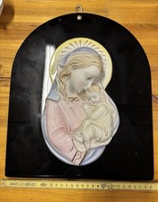 Scultura madonna con - scultura,