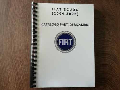 Fiat scudo 2004 2006 catalogo - fiat,