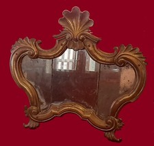 specchio antico Carta Gloria, cartolina d'altare vintage Italia