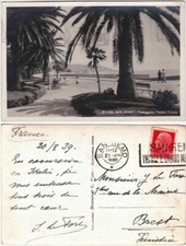 SANREMO - IMPERIA - PASSEGGIATA TRENTO-TRIESTE - VIAGG. 1939 -33228-