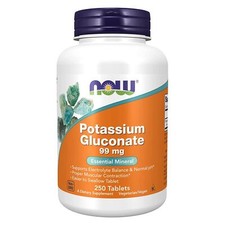 NOW FOODS Gluconato di