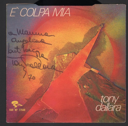 Tony dallara colpa mia - e',