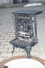 Forno in ghisa forno a cannone Godin forno Art Deco Art Nouveau Loft Laupheim Biberach Ulm