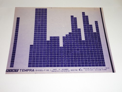 Microfiche catalogo ricambi - catalogo,