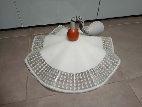 Lampadario saliscendi vetro - lampadario,